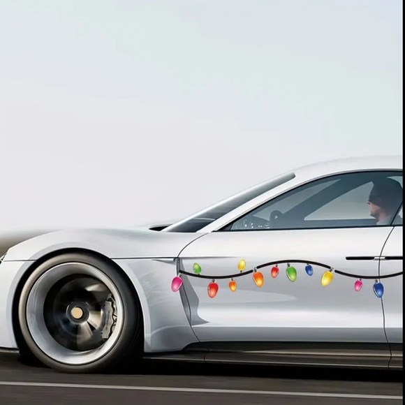 Stickers, Festive Christmas Car Sticker Set - Excellent Gift Item 🎁 NEW - Picture 8 of 8